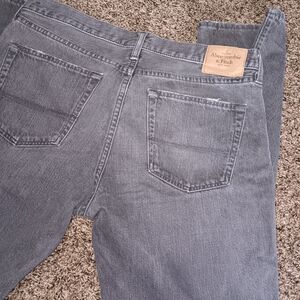 Abercrombie & Fitch Gray Men's Jeans